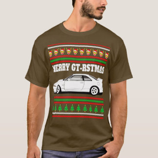 Nissan Skyline GTR R33 Merry Gtrstmas T-shirt
