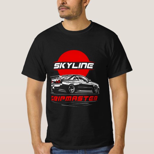 Nissan Skyline GTR T-shirt (Voorkant)