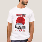 Nissan Skyline Hakosuka GTR T-shirt (Voorkant)