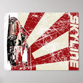Nissan Skyline Poster