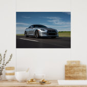 Nissan Skyline R35 GT-R Poster (Keuken)