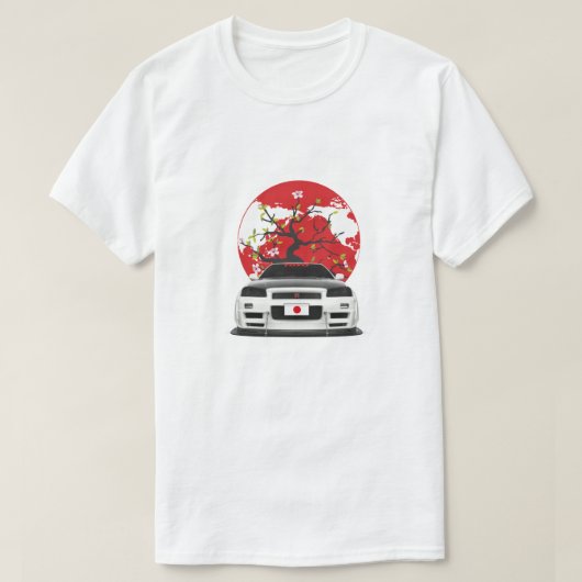 Nissan skyline t-shirt (Design voorkant)
