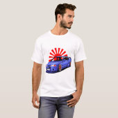 Nissan Skyline T-ShirtNissan Skyline Vector Illust T-shirt (Voorkant volledig)