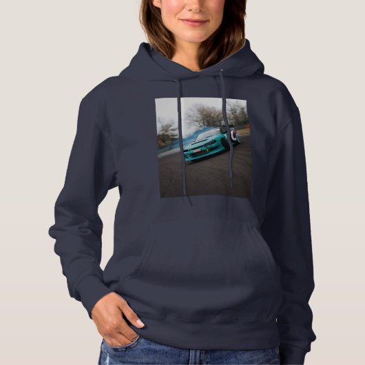 Nissan T-ShirtNissan S13.5 Drijf het Hoodie (Voorkant)