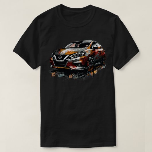 Nissan Versa 1 T-shirt (Design voorkant)