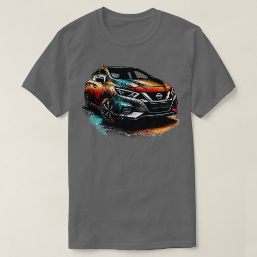 Nissan Versa 2 T-shirt (Design voorkant)