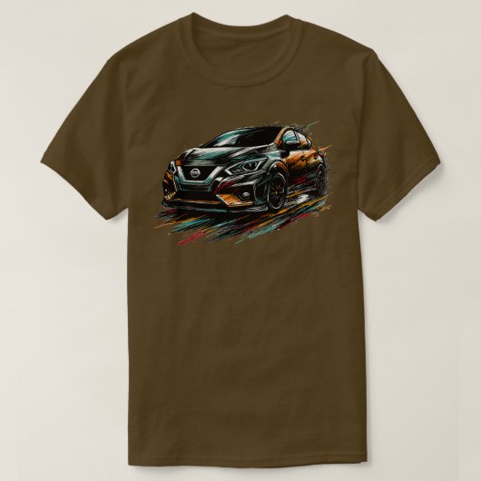 Nissan Versa T-shirt (Design voorkant)