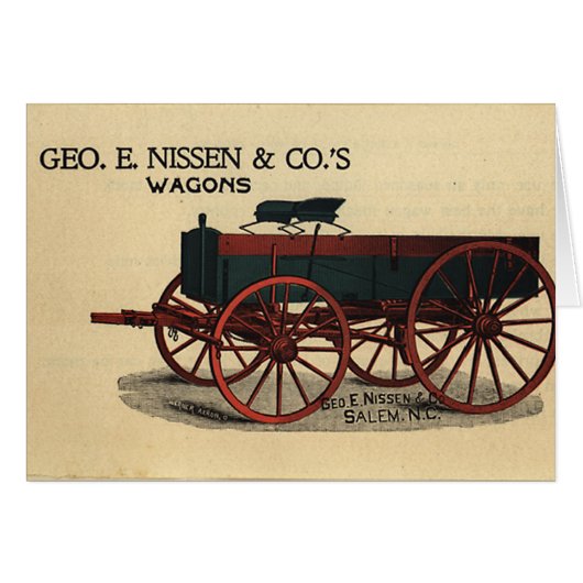 Nissen Wagon (Voorkant Horizontaal)