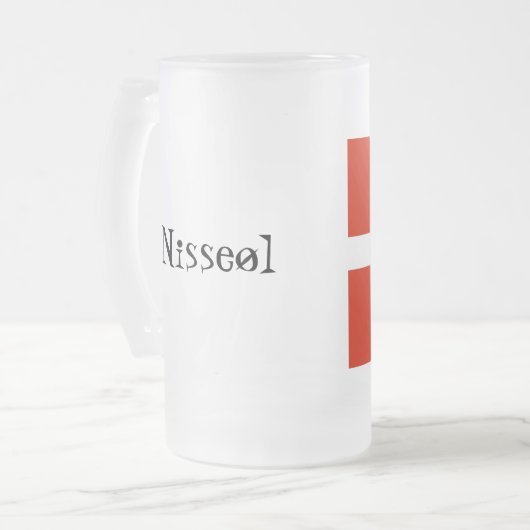 Nisseøl Matglas Bierpul (Voorkant links)