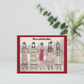 Nitanna van het Briefkaart van de Grote Meren Papi (Staand voorkant)