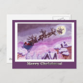 Nite Before Christmas Briefkaart - Gepersonaliseer (Voorkant / Achterkant)