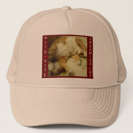 Nite Nite Dreaming Cat Mesh Petten