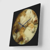 Nite Nite Dreaming Cat Wall klok (Hoek)