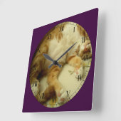 Nite Nite Dreaming Cat Wall klok (Hoek)