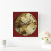 Nite Nite Dreaming Cat Wall klok (Huis)