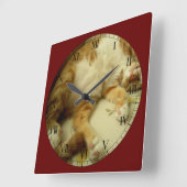 Nite Nite Dreaming Cat Wall klok (Hoek)