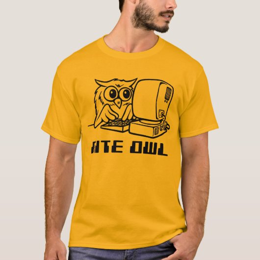 Nite Owl T-shirt (Voorkant)