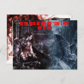 niteofthevamp; briefkaart (Voorkant / Achterkant)