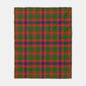 Nithsdale-tartan Fleece Deken (Voorkant)