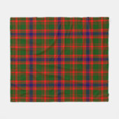 Nithsdale-tartan Fleece Deken (Voorkant (Horizontaal))
