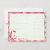 Nitigs 50 Posie Gal Persoonlijke flat Note-kaarten Notitiekaartje (Voorkant)