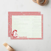 Nitigs 50 Posie Gal Persoonlijke flat Note-kaarten Notitiekaartje (Voorkant / Achterkant in situ)