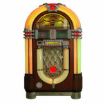 Nitigs 50s Jukebox Ornament Fotobeeldje Ornament<br><div class="desc">Ornament voor acrylfotosculptuur met een afbeelding van een jukebox van 50 s-stijl. Zie bijpassende acrylfoto-sculptuur sleutelhanger,  magneet en sculptuur. Zie het volledige collectie van het Ornament van de 50s in de SPECIALE TOUCHES | Afdeling Voorkeuren partij.</div>