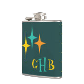 Nitigvijftig - driedubbele heupkolf heupfles (Links)