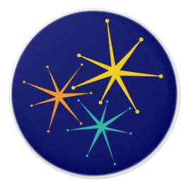 Nitigvijftig - drievoudige sterrenburstknop keramische knop