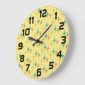 Nitigvijftig - drievoudige sterrenklok grote klok (Hoek)