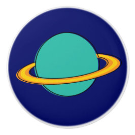 Nitigvijftig - groene ronddraaiende planwervel keramische knop