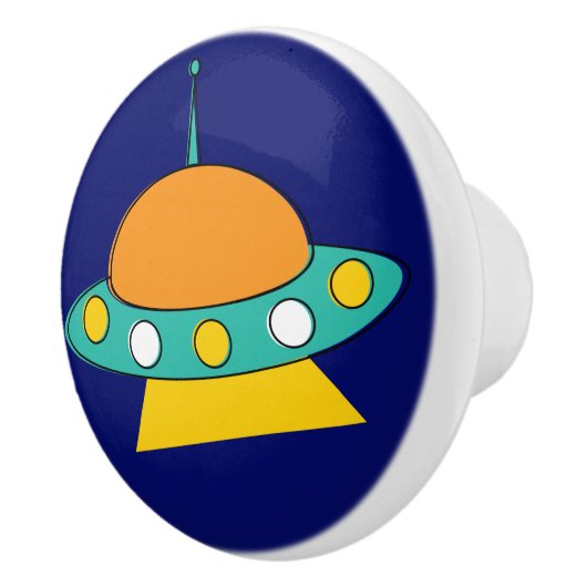 Nitigvijftig - UFO-knob Keramische Knop (Rechts)