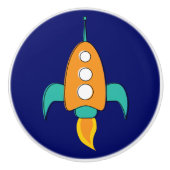 Nitigvijftig - zeeschip keramische knop (Voorkant)