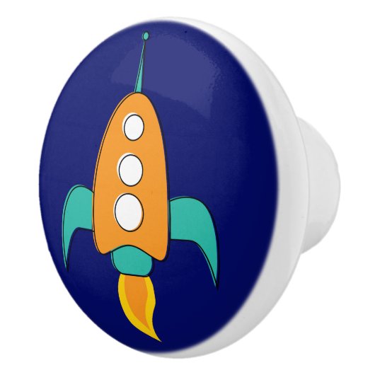 Nitigvijftig - zeeschip keramische knop (Rechts)