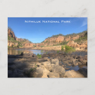 nitmiluk katherine gorge briefkaart