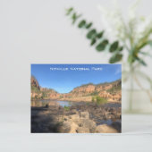 nitmiluk katherine gorge briefkaart (Staand voorkant)