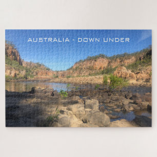 nitmiluk katherine gorge briefkaart legpuzzel