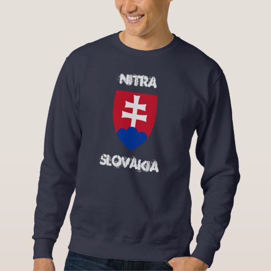Nitra, Slowakije met wapenschild Trui (Voorkant)