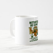 Nitraten zijn weg! – Funny Water Parameter Aquariu Koffiemok (Voorkant links)