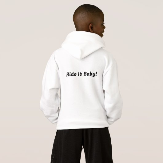 Nitro Drift Kids Pullover Hoodie (Achterkant volledig)