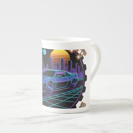 Nitro Drift Porselein Kop (Voorkant rechts)