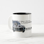 NITRO MILITIA keramische mok (Voorkant links)