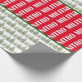 NITRO MILITIA Kerst cadeau inpakpapier #7 (Hoek)