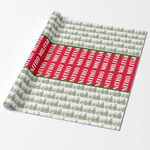 NITRO MILITIA kerstcadeau inpakpapier #7