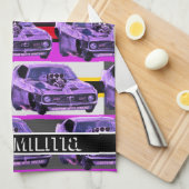 NITRO MILITIA keukenhanddoek voor rolkarretjes (Quarter Fold)