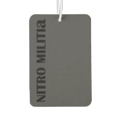 NITRO MILITIA snelstrook luchtverfrisser (Achterkant)