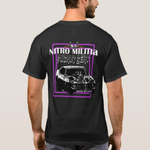 NITRO MILITIA T-shirt voor zwarte katoen #2