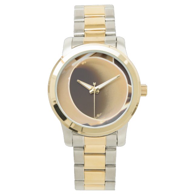 NITRO MILITIA tweekleurig roestvrij stalen horloge (Voorkant)