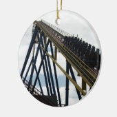 Nitro Roller Onderzetter Six Flags Great Adventure Keramisch Ornament (Links)