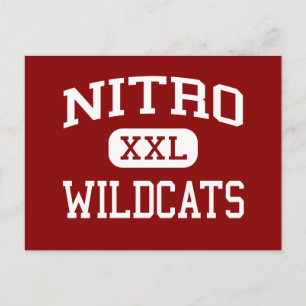 Nitro - Wildcats - High Nitro West Virginia Briefkaart